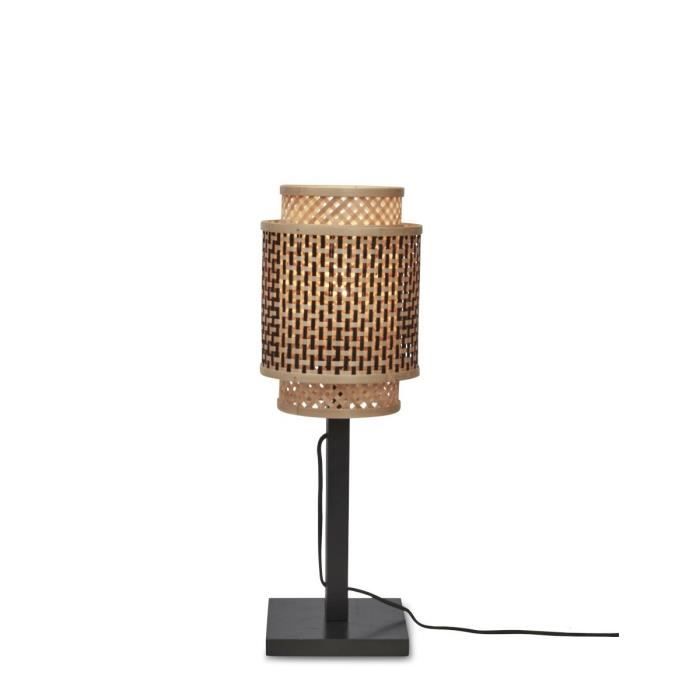 Lampada da Tavolo - BHUTAN - 1825 - Bamboo Naturel - E27 - 40W Max - Intérieur