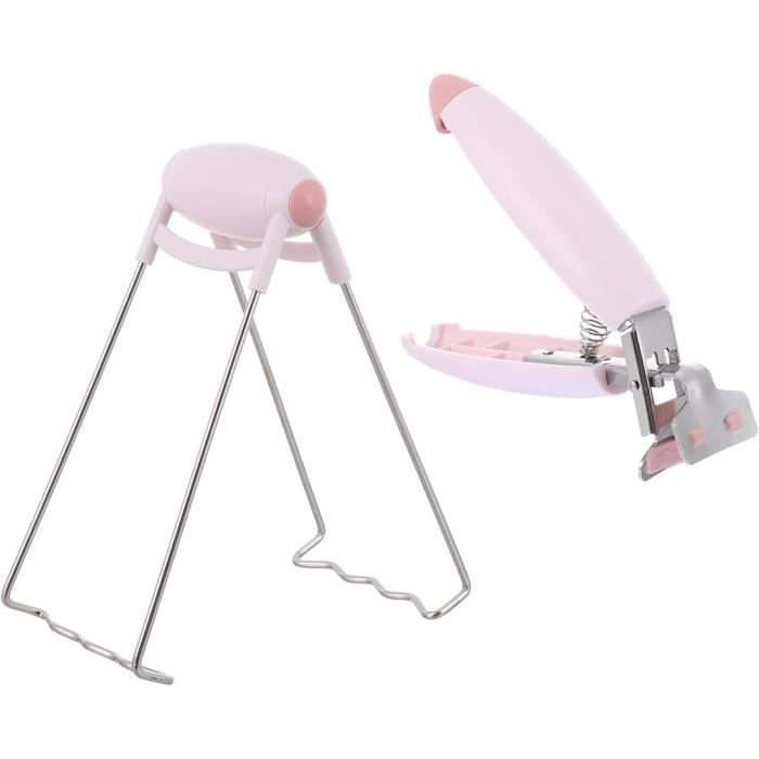 2 Pinces Anti-Brûlure En Silicone - Pour Ustensiles Chauds - Isolation Chaleur - GWAWG