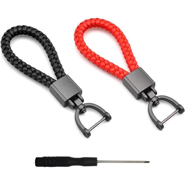 AutoE Lot De 10 Porte-clés En Acier Inoxydable Avec Boucle Circulaire Pour étiquette De Bagage EDC 1,5150 Mm