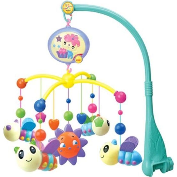 Mobile Musical Lumineux Lit Jouet Bebe Projection Fille Garcon Maison Animaux Abeille Soleil Musiques Sons Mobiles Mobile Musical Lumineux Lit Jouet Bebe Projection Fille Garcon Maison Animaux Abeille Soleil Musiques Sons Mobiles