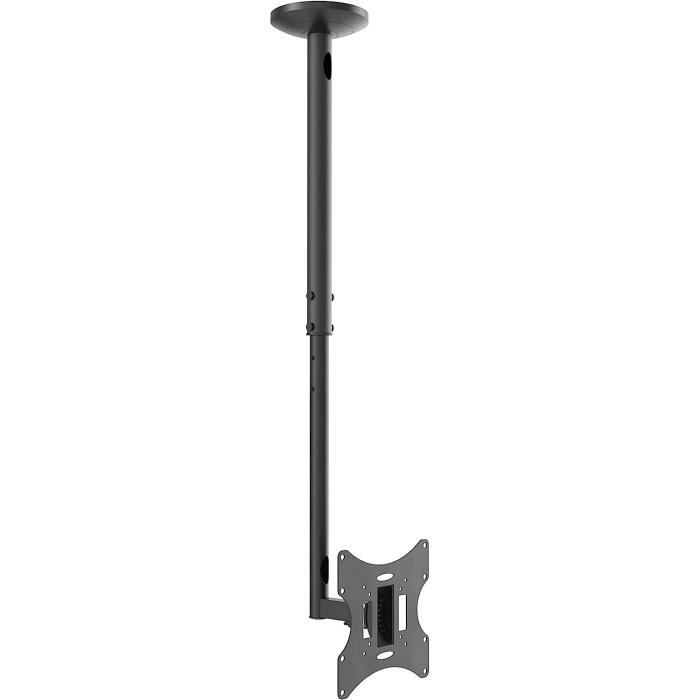 Supporto A Muro Puremounts Bt200 Per TV 23-42 Pollici, Inclinabile 14°, VESA 200x200, Nero, Porta 35 Kg