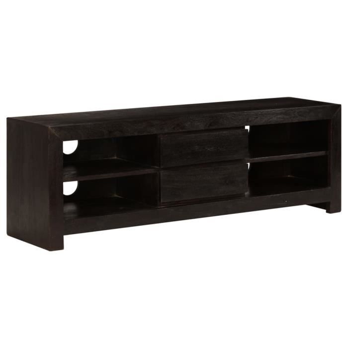 BONNE Armoire TV ,Table TV Design Moderne Meuble TV Bois d'acacia