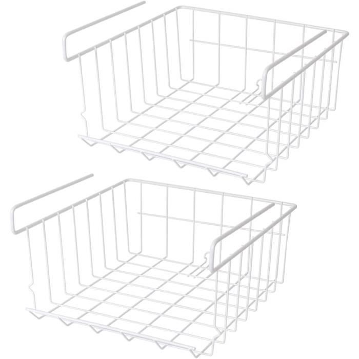 Lot de 2 organisateurs de rangement pliables pour vêtements, jeans, t Lot de 2 organisateurs de rangement pliables pour vêtements, jeans, t
