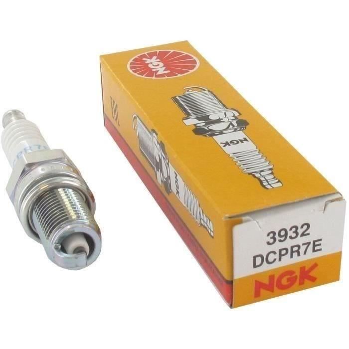 Bougie pour tondeuse NGK DCPR7E avec olive fixe - KOHLER