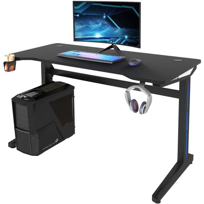 Table Gaming PC Bureau Gamer d'Ordinateur Bureau de Jeu Table