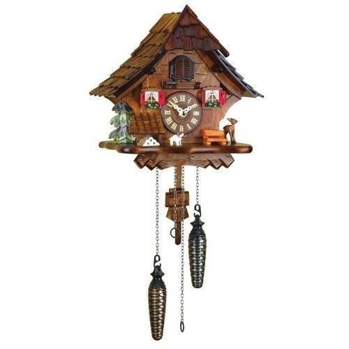 Pendule à coucou à quartz Maison de Forêt Noire EN 444/3 Q neuf