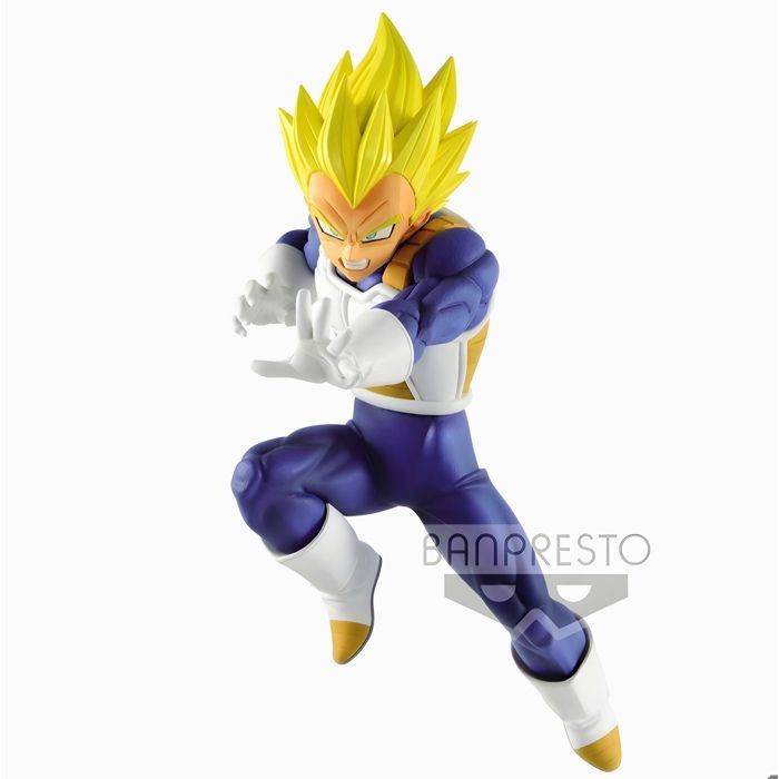 Figurine Dragon Ball Super Vegeta Super Saiyan Vol.5 - PVC - 14 cm - Noir - GRUPO ERIK