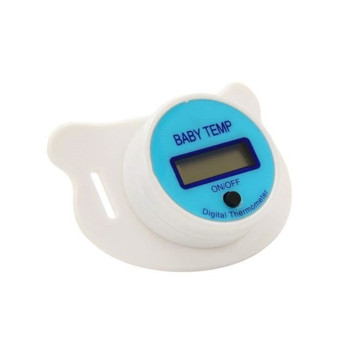 Bebe Thermometre Numerique Doux Sucette Thermometre Lcd Affichage Sure Tetine Enfant Mamelon Temperature Mesurer Outils Avec Batteri Cdiscount Puericulture Eveil Bebe