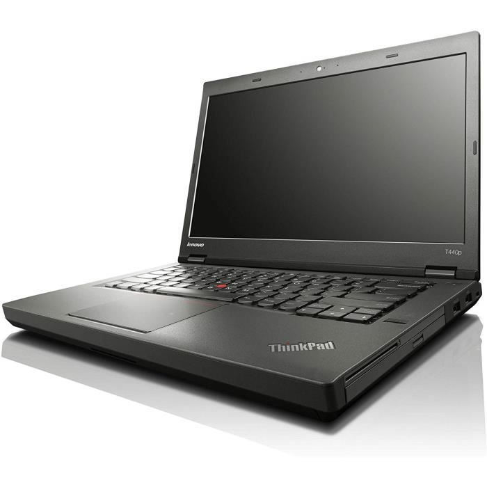 Ordinateurs portables Lenovo ThinkPad T440P - PC Portable - 14 HD - Noir (Intel Core i5-4300M - 2.60 GHz 8 Go de RAM 142192 - Lenovo