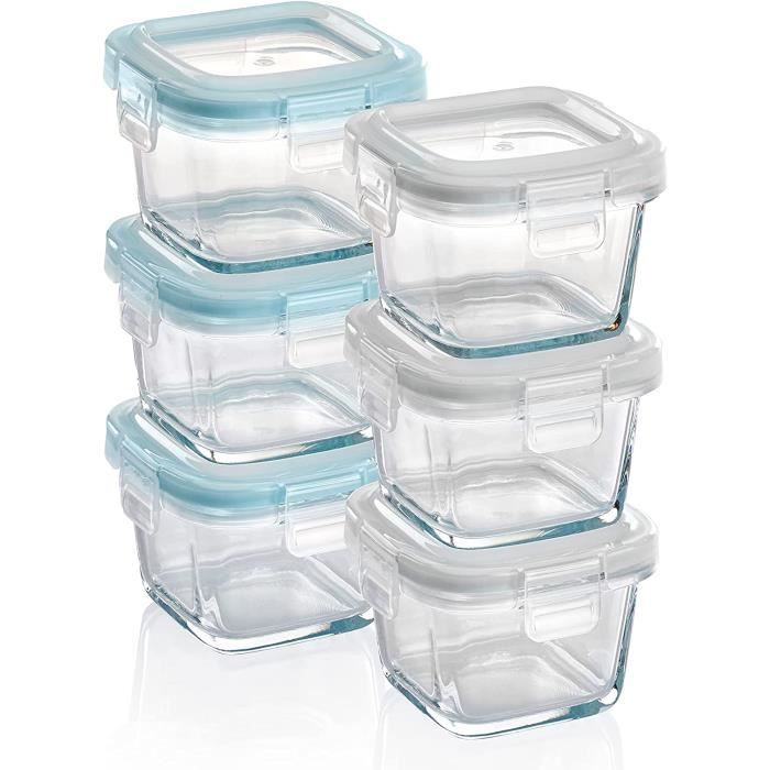 Petite Boite de Conservation Alimentaire Bebe, Boîtes de Rangement en  Plastique Transparent avec Couvercles Hermétique (Pack d[31] - Cdiscount  Maison