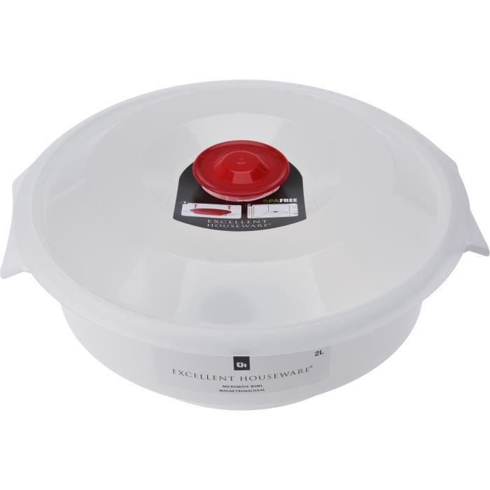 Plaque Chauffante Micro-Ondes 2xclear couvrent ventilé plastique gamelle cuisine cuisson 