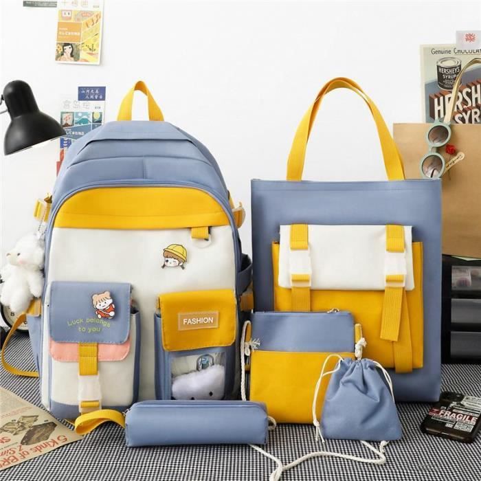 Sac à Dos High Sierra - Doublure Bleu/jaune/gris - Tauck SR1 (occasion Très Bon état)