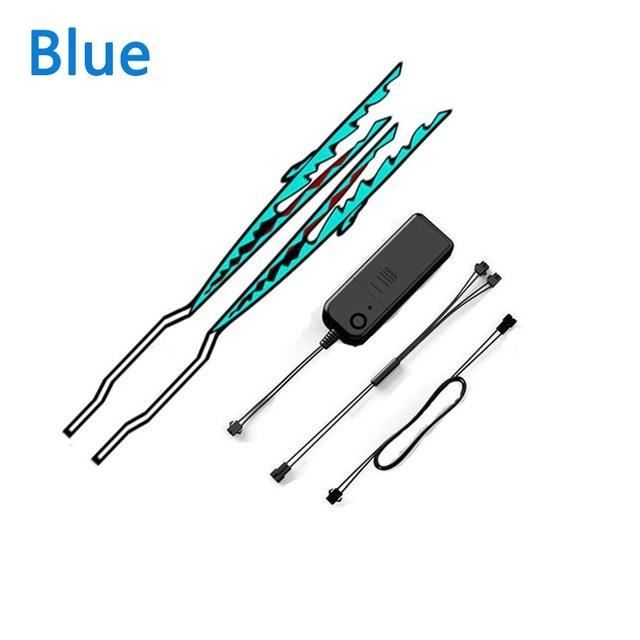 Bande Lumineuse LED 70 LEDs Pour Vélo - Décoration Avant/Arrière - Avec Piles