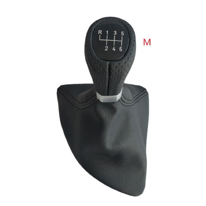 Adaptateur Levier De Vitesse Noir - Compatible Peugeot 206, 307, Citroën C3, C4 - Plastique Renforcé