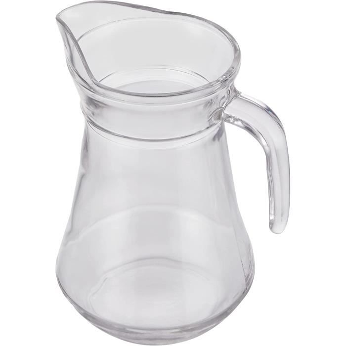 Pichet Luminarc 1.6L - Verre Trempé Transparent - Bec Verseur - Fabriqué En France - Lave-vaisselle