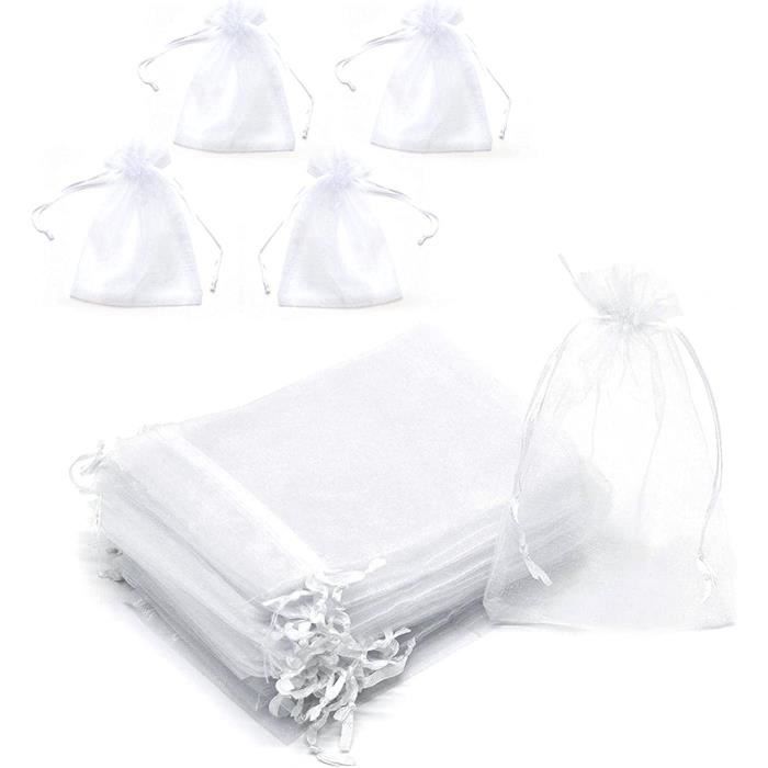 50 Sacchetti in Organza riempire,Sacchetti Regalo in Organza,Sacchetti Regalo con Cordoncino,Sacchetti per Festival,Feste,Matrimoni,bomboniere,Sacchetti per Gioielli,Lavanda,10 x 12 cm,Colorati
