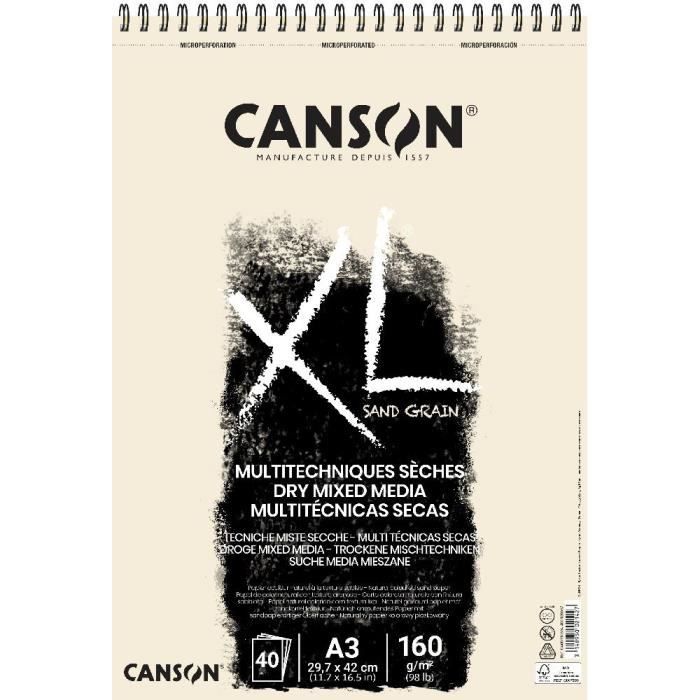 Bloc de 60 feuilles A5 Canson XL® Croquis - Bloc note papier - Achat & prix