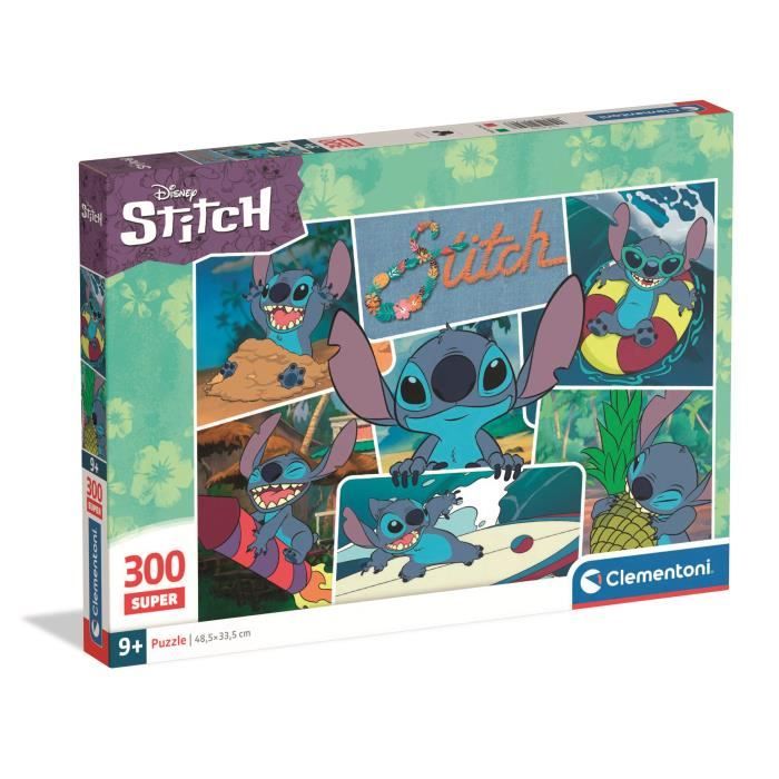 CLEMENTONI 300 pièces Super Stitch
