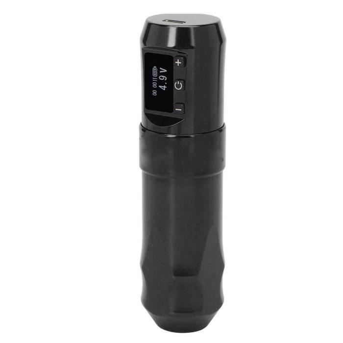 Machine à Tatouer Sans Fil Ambition Ninja Max 280 - Stylo Rotatif 7 Courses Réglables - Moteur Brushless, Batterie 2400mAh - Pour Professionnels