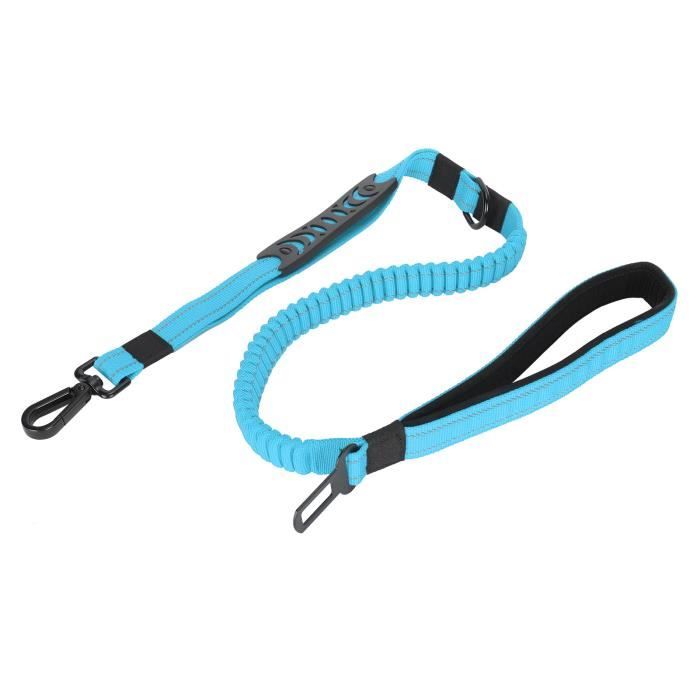 Lot De 2 Ceintures De Sécurité Chien QWORK - Harnais Anti-Mastication 40 Cm Pour Chiens 0-12 Kg