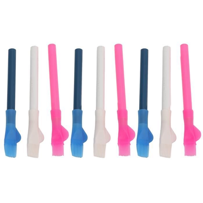 Lot De 12 Crayons De Craie De Tailleurs Solubles Dans L'Eau - Crayons Marquage Couture Blanc Pour Broderie Et Artisanat