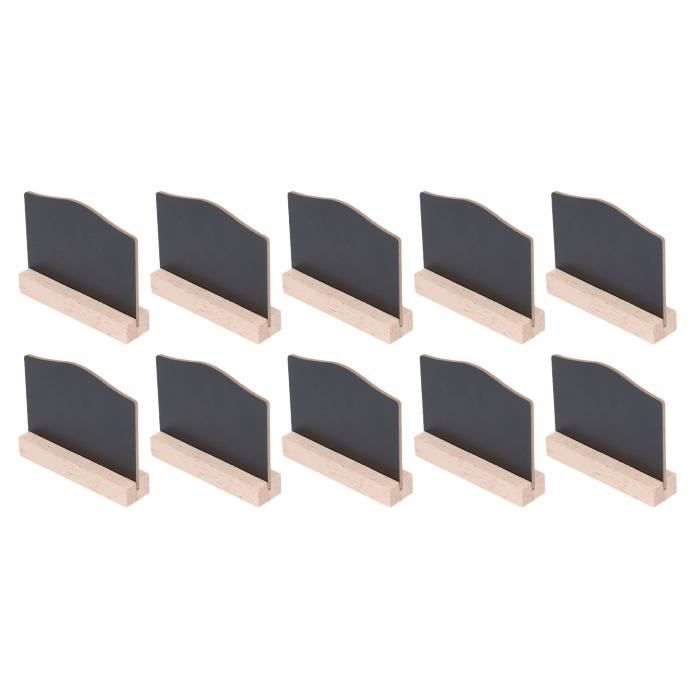 Lot De 15 Mini Tableaux Noirs 10x7,5 Cm - Pour étiquettes Buffet, Mariage, Restaurant - Avec 2 Stylos Argent Et Or