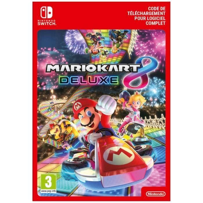 Mario Kart 8 Deluxe • Code de téléchargement pour Nintendo Switch