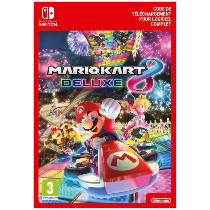 mario kart 8 deluxe switch code