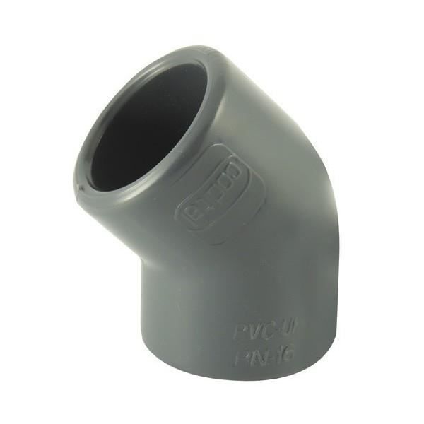 Coude PVC 45° F/F à coller - 75mm - Cdiscount Bricolage