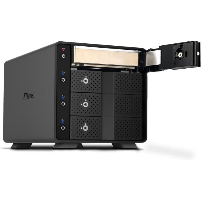 Station daccueil disque dur FANTEC MB X4U31 Aluminium 4x SATA USB 3.2 Gen 2