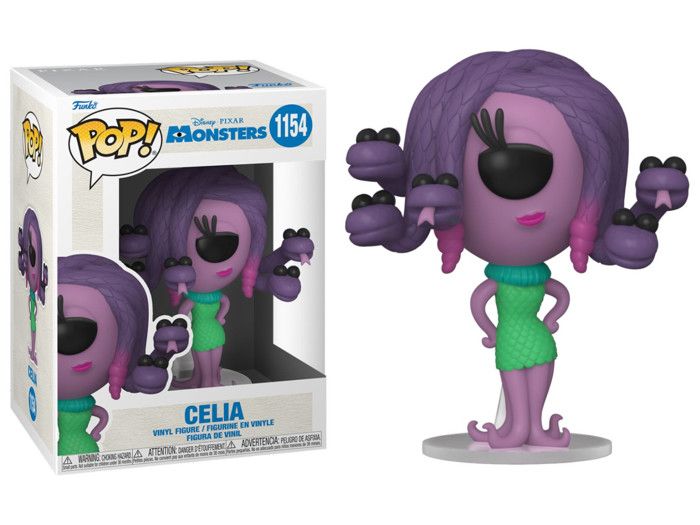 Figurine Pop Funko Disney Monsters Inc Celia – Vinyle, 9 cm - vue 2