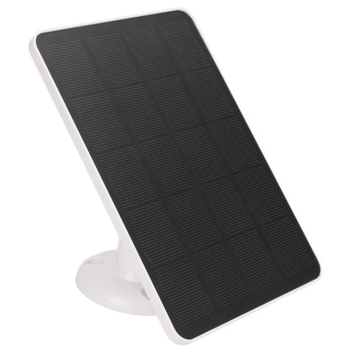 Reolink Câble d'extension 4,5 m de Long (Blanc) Panneau Solaire 6W&12W avec Interface de Type C