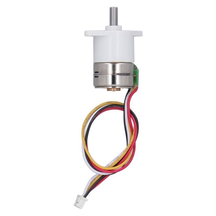 Mini Moteur Pas à Pas BJ10 - 50mm - Engrenage Métal - 12V DC - Couple élevé - Pour Projets DIY
