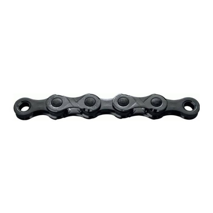 Chaîne KMC E12 Turbo Pour Vélo électrique 12 Vitesses – Résistance Couple élevé, Rivetage Shield Tech, 130 Maillons, Compatible Bosch Et Moteurs Centraux