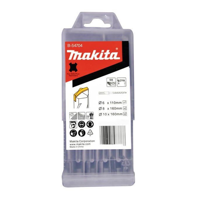 Makita Jeu de forets SDS plus B 54704