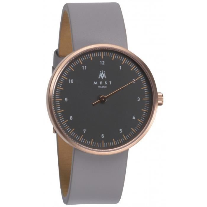 MAST Milano CIO Royal Black H4 RG104BK11-L-UNO Montre mono aiguille Quartz Homme