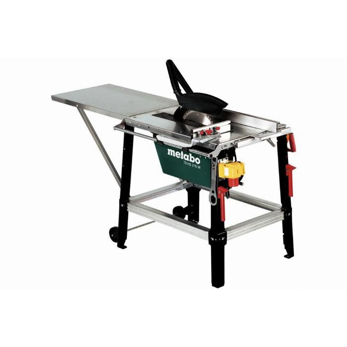 Metabo Scie sur table professionnelle TKHS 315M 315 mm, lame carbure incluse
