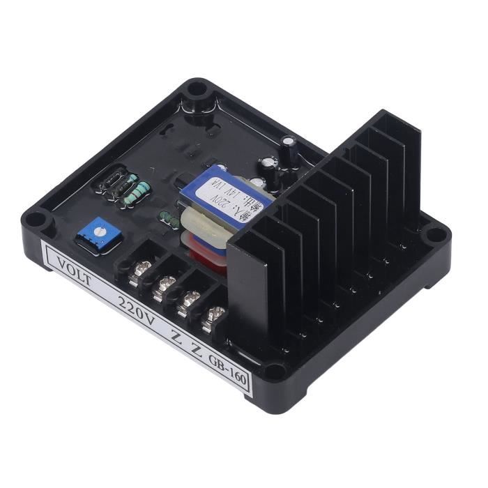 Régulateur Avr Groupe électrogène Régulateur Tension AVR Groupe Electrogène 7-8KW - Triphasé 380V - 8 Fils - ABS - Universel Régulateur De Tension Avr Diesel