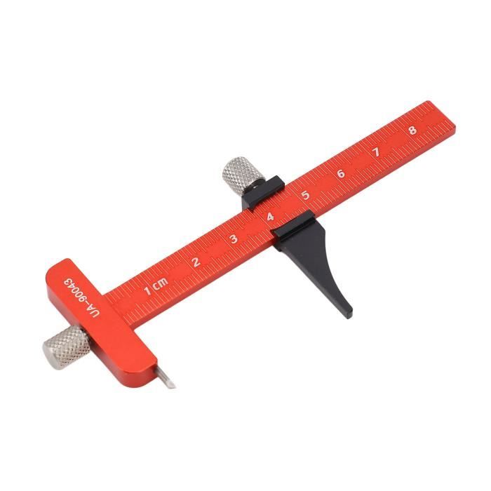 Règle Glissante 5 En 1 2 Pièces Jauge De Couture 5 En 1 - Règle Coulissante Pour Patchwork | Mesure Ourlet, Boutonnière Règle 5 En 1 Tricot