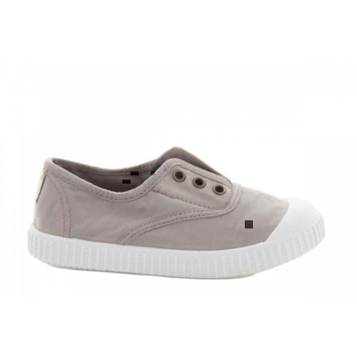 Victoria Baskets - VICTORIA - 06627 - Beige - Mixte - Enfant - Textile - Lacets
