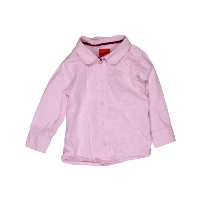 Chemise Manches Longues Bebe Garcon Esprit 3 Mois Rose Hiver Vetement Bebe Rose Cdiscount Pret A Porter