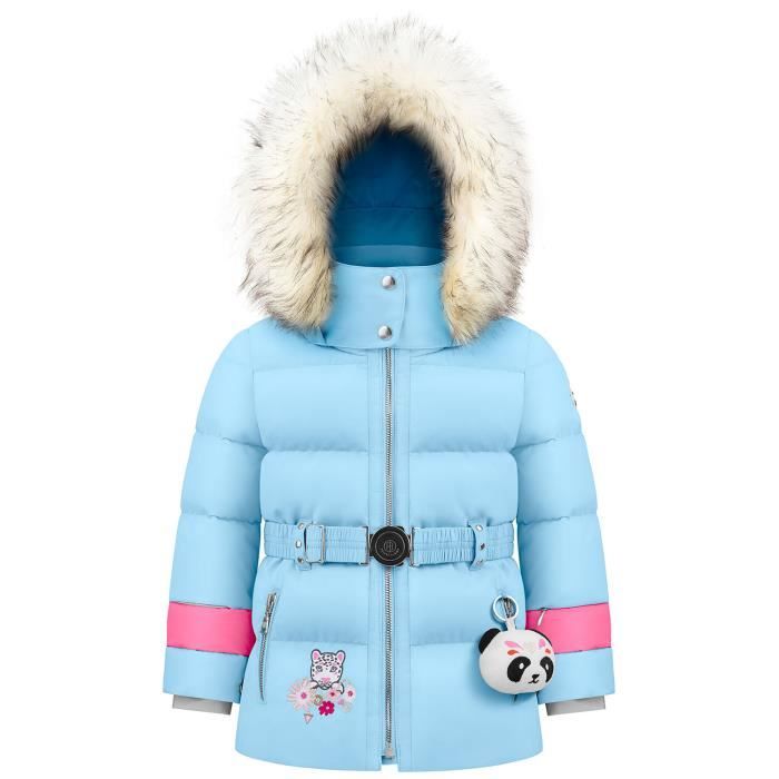 Doudoune poivre store blanc