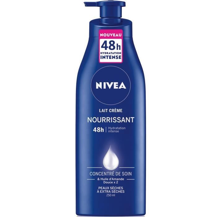 Nivea Lait Creme Nourrissant Pour Peaux Extra Seches 250 Ml Cdiscount Au Quotidien