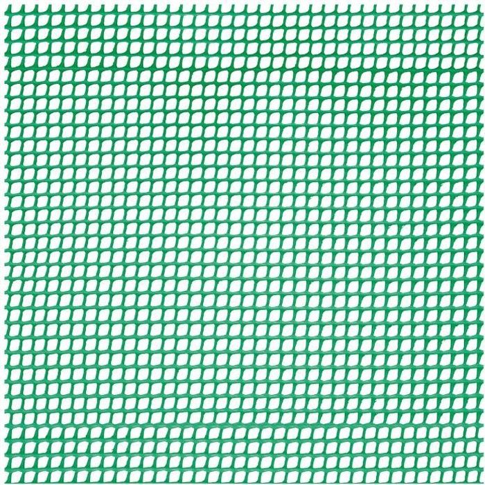 Grillage plastique 1x25 m vert maille carrée 4.5 mm Balconet 