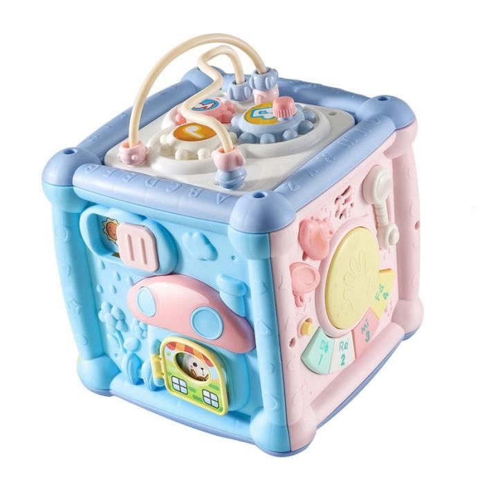 Multifonctionnel Bebe Tambour A Main Jouet Bebe Boite A Musique Piano Geometrique Correspondant Blocs Boite Au Tresor Cdiscount Jeux Jouets