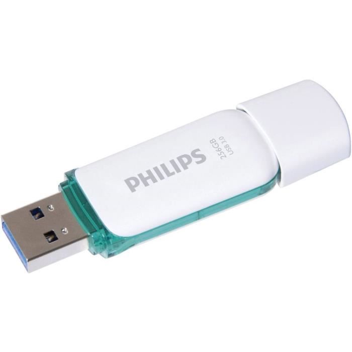 Clé USB 256 Go Philips SNOW FM25FD75B/00 vert USB 3.0 1 pc(s