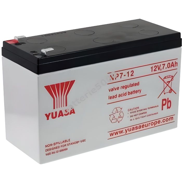 YUASA replacement Batterie pour panneau solaire...
