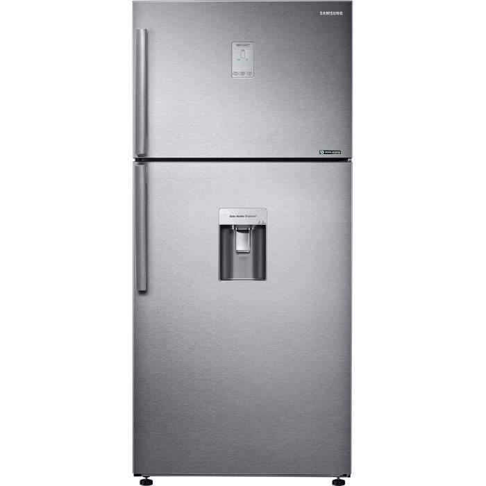 Samsung Réfrigérateur-congélateur 185 cm Aspect acier inoxydable. 