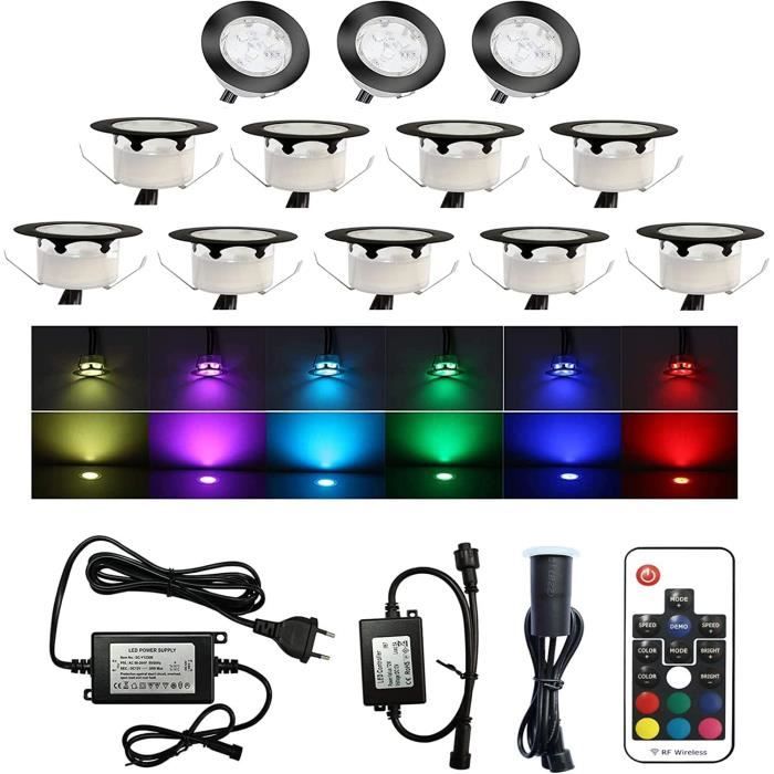 RGBW LED Spot Encastrable Extérieur Mini Spot Encastré De