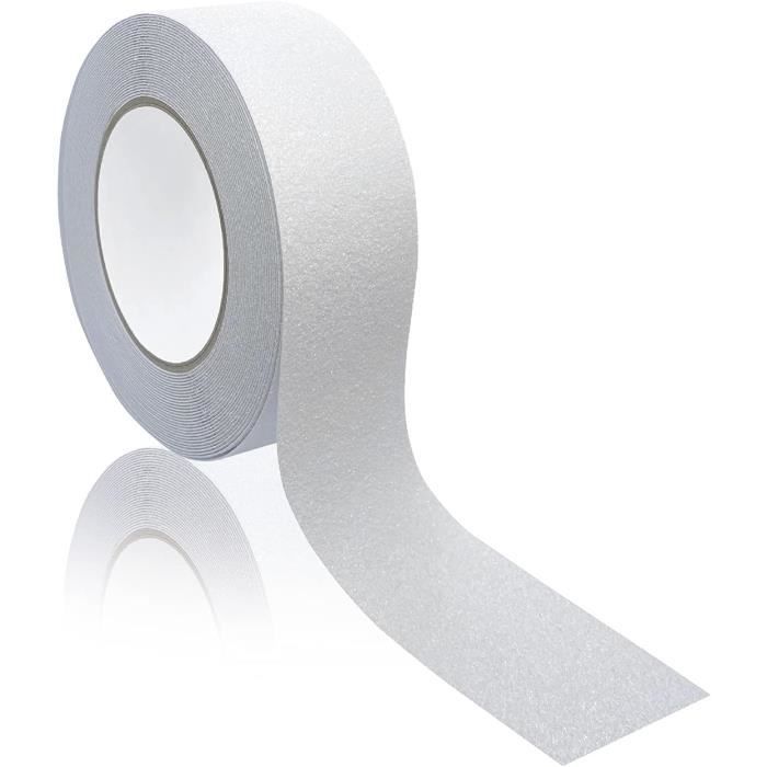 5cm*5m Ruban Antidérapant Transparent Bande Sécurité Antidérapant